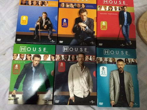 Coleção House(temporadas De 1 A 6)