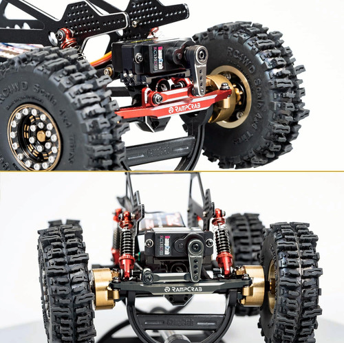 Rampcrab Servo De Dirección Rc Con Bocina Servo Para Coche A