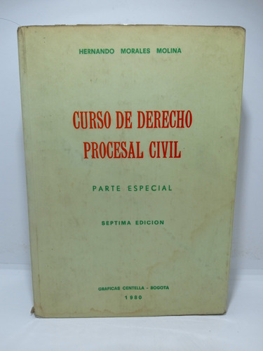 Curso De Derecho Procesal Civil - Hernando Morales Molina 