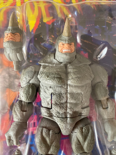 Rhino Spiderman Retro Marvel Legends Animated Series 21cms (Usado)