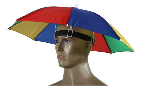 A Cabeza Paraguas Tipo De Sombrero Sunbrella Para La Cabeza