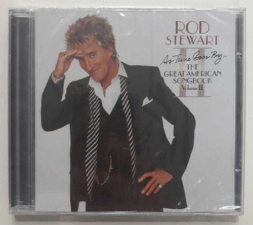 Cd Rod Stewart As Time Goes By Lacrado De Fabrica Original