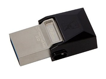 Pen Drive 32gb Dt Micro Duo 3.0 Otg Pc Tablet Smartphone