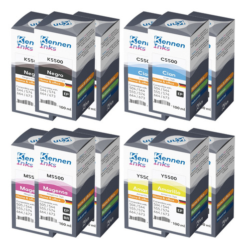 Tinta Alemana Kennen Inks Para Epson L3110 L3150 300ml Box