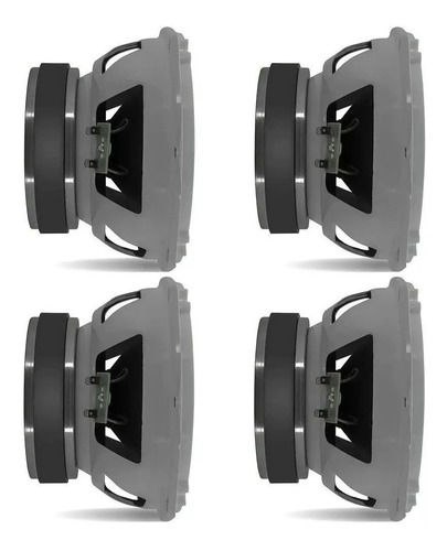 02 Alto Falante Snake 6x9 220wrms + Módulo Taramps 800w Rms