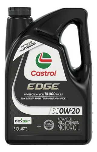 Aceite Para Motor Sintético Castrol 0w-20