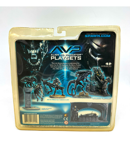 Avp Celtic Predator Throws Alien Mcfarlane Redcobra Toys (Usado)