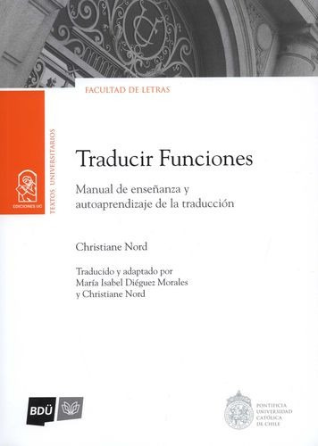 Libro Traducir Funciones. Manual De Enseñanza Y Autoaprendi