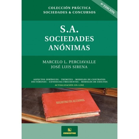 Sociedades Anónimas  Autor:marcelo Luis Perciavalle  (pjl)