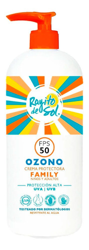 Crema Protectora Family Fps50 De 900 Ml  Rayito De Sol