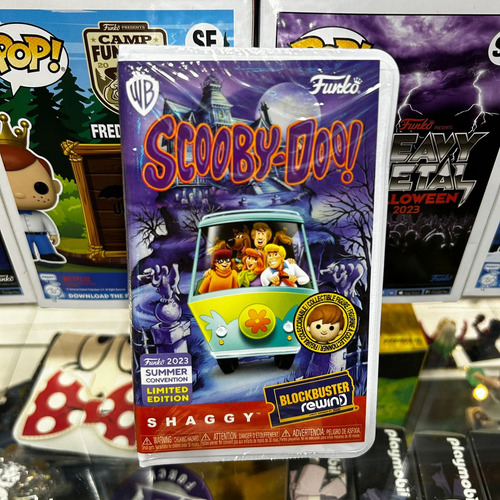 Funko Blockbuster Rewing Scooby Doo Shaggy Summer Convention