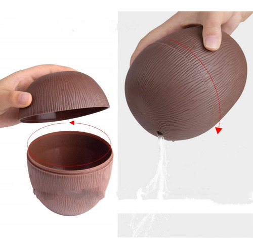 12pcs Tazas De Coco Para Fiesta Tropical Hawaiana