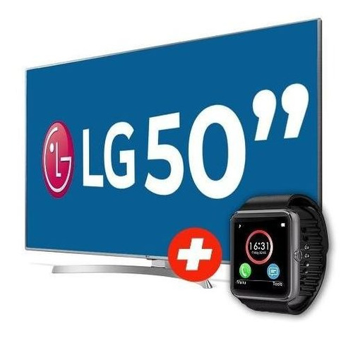 Tv LG 50uk6550 4k Ultrahd Smart Tv 50 Pulgadas + Smartwatch