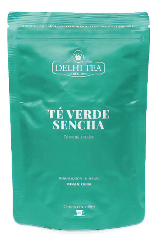 Te Verde Sencha En Hebras Delhi Tea Premium 40g