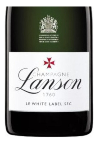 Pack De 4 Champagne Lanson 1760 Le White Label Sec 750 Ml
