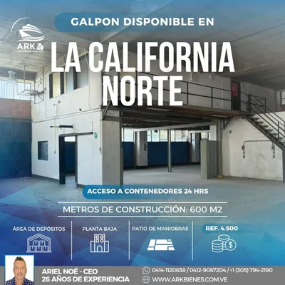 Galpón en alquiler