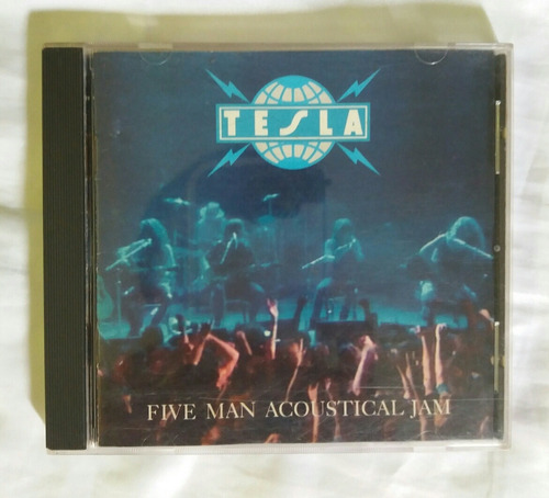 Tesla Five Man Acoustical Jam Cd Original 1990