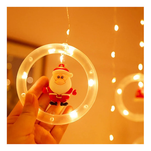 , Luces Navideñas De Ventana 3d Novedad Luces Colgantes Na