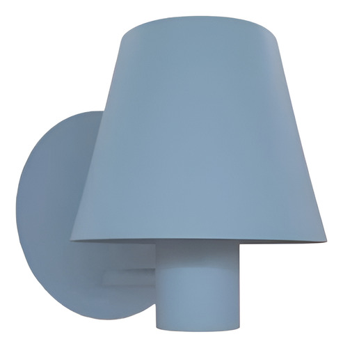 Arandela Para Quarto E Cabeceira Cama Decoração Estrutura Azul 127/220v