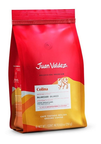 Café Moido Colombiano Juan Valdez Premium Balanceado 250g