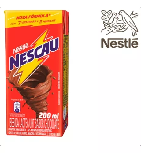 Bebida Láctea Nescau Prontinho 200ml Toddynho Achocolatado