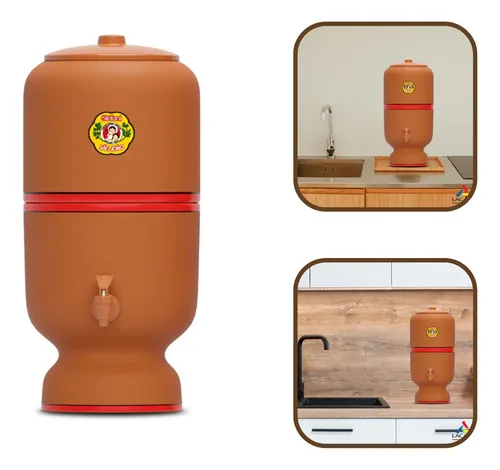 Filtro De Barro São João 4l Completo Agua Fresca Tradicional