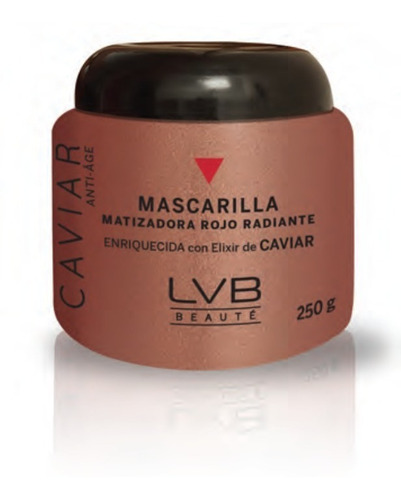 Lvb Caviar Tratamiento Mascarilla Matiz Rojo Radiante 250g