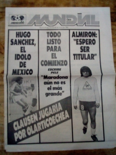 Clarín Mundial México 86 Viernes 30 De Mayo (mx)