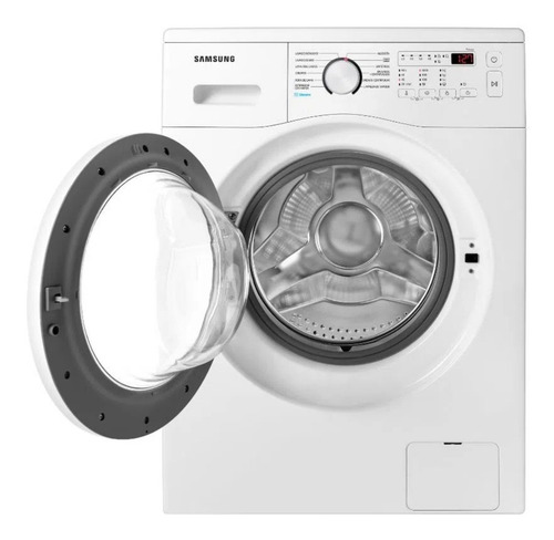 Imagen 2 de 10 de Lavarropas Inverter Samsung Ww65a4000eeu 6.5 Kilos Blanco