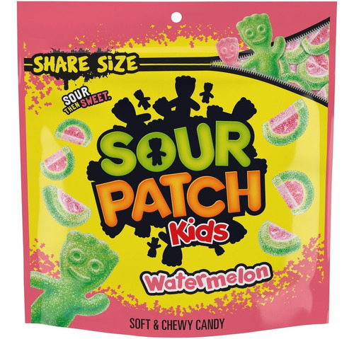 Dulces Sour Patch Kids Watermelon 340g Americano