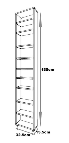 Imagen 3 de 5 de Mueble Estantería Organizador De Cd Y Dvd