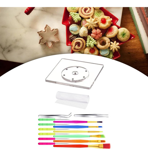 16x Kit De Decoración De Suministros De Soporte Para