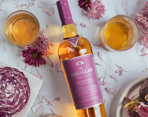 Imagen 2 de 8 de Whisky The Macallan Edition Nro 5 700ml En Estuche