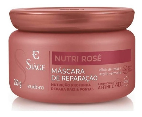 Eudora - Siàge - Nutri Rose - Máscara De Reparação