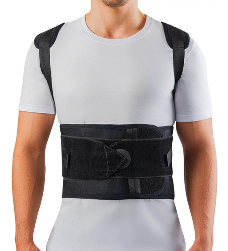 Corretor Postural Suporte Lombar E Abdominal - G Estreito