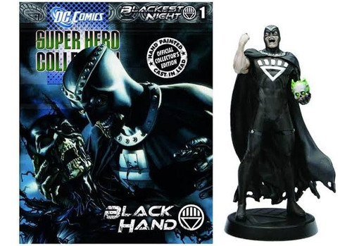 Figura De Plomo Dc Eaglemoss Black Hand Blackest Night