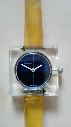 Reloj De Coleccion Lucerne Suizo Vintage De Cuerda Años 70