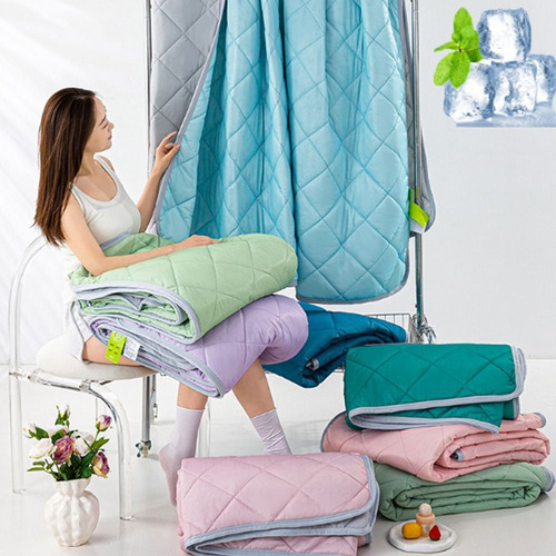 Colcha Acondicionadora Cooling Blanket, Agradable Para La Pi