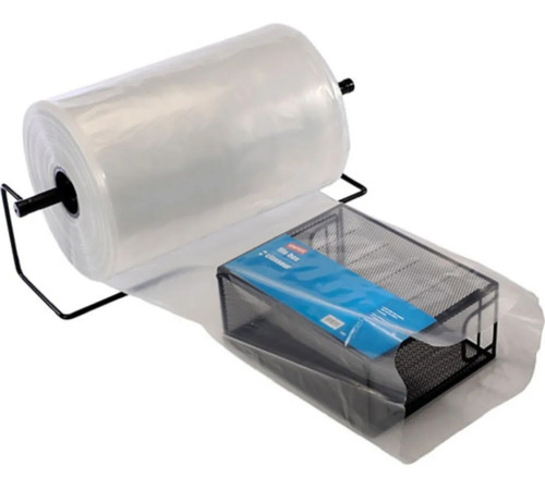 Rollo Bolsa Termocontraible Tubo 25cm, 40mic X 50mt.