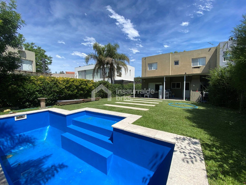 Casa En Alquiler Anual, En Tigre, Barrio San Isidro Labrador, 4 Ambientes Y Piscina!