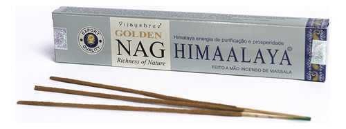Incenso Indiano Vijayshree Golden Nag Himalaya 15g