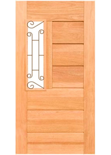 Porta Pivotante Bbb Grade Vertical 110x210 Cedro Arana