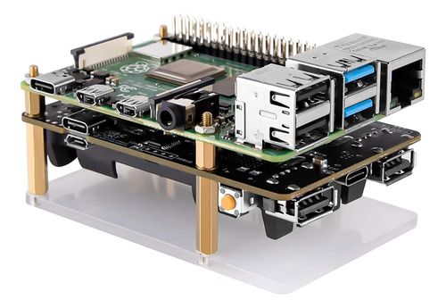 Ampliación De Batería Para Raspberry Pi 4 Ups Power Ups Hat