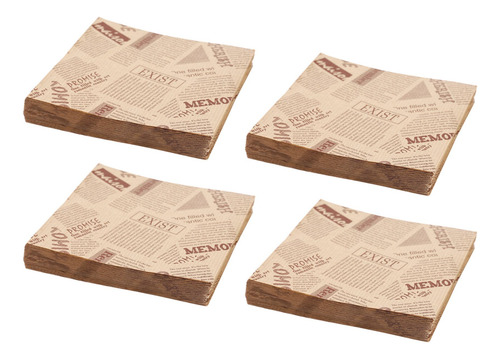 400 Bolsas De Pan Para Sándwiches, 12 X 12 Cm, Galletas, Ros