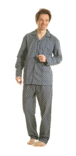 Imagen 1 de 5 de Pijama Prendido M/larga P/largo Talle 62/68 Talle Especial 