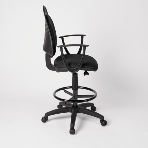 Silla Alta Diva Cajera Con Apoyabrazos Y Ruedas