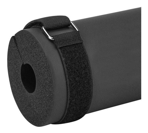 Cojin Protector De Cuello Para Barra Olimpica Sentadilla Color Negro