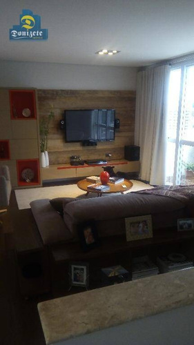 Cobertura Com 3 Dormitórios À Venda, 238 M² Por R$ 1.590.000,00 - Centro - Santo André/sp - Co1346