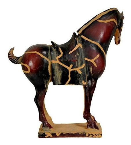 Figura Decorativa Oriental Furniture Estatua De Caballo Chin