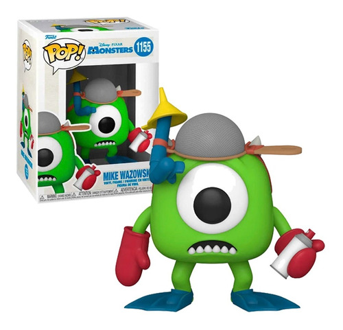 Funko Pop Disney Monsters Inc Mike 1155 Guantes Pixar Boo 